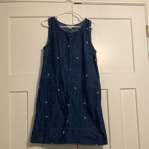 Christopher Banks midi bird dress (M)